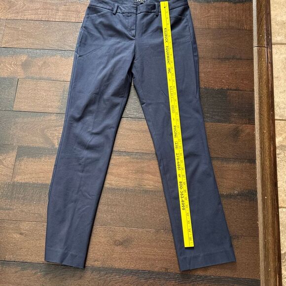 Theory navy blue women’s dress pants size 6 classic closet staple work career bo - Picture 7 of 9